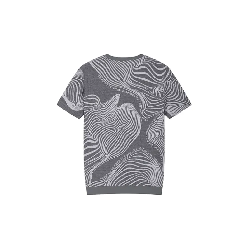 DAVID NAMAN SS22 T Shirt Men's Dark Gray-1