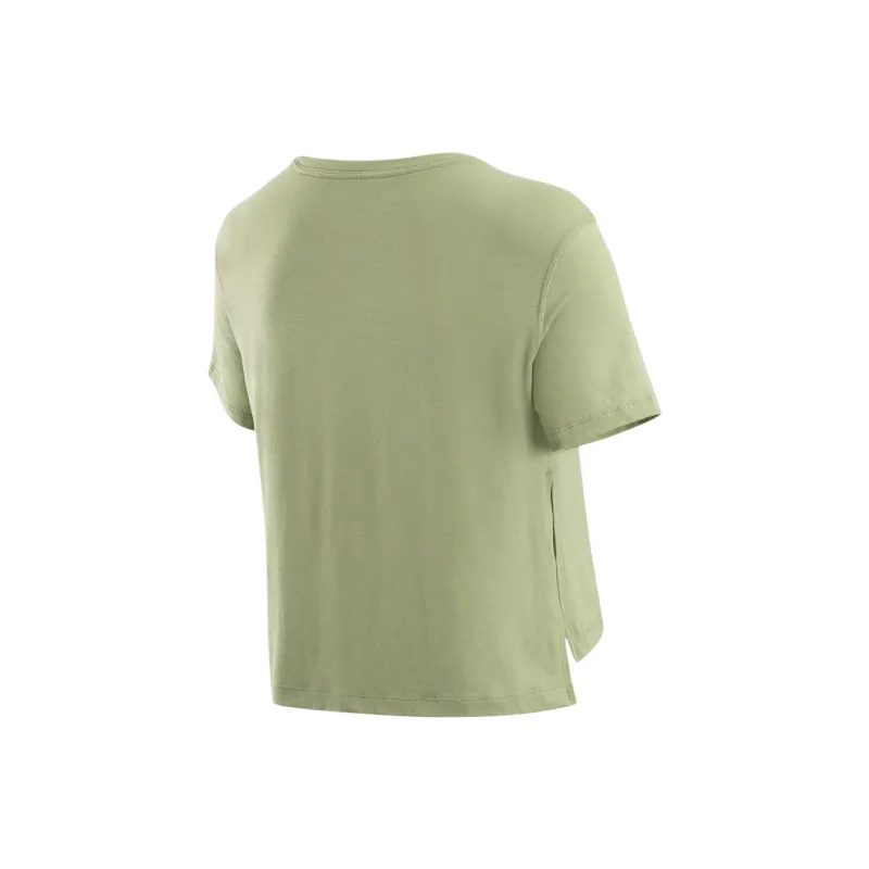 Nike Yoga Dri-FIT Women's Top Olive Green-1