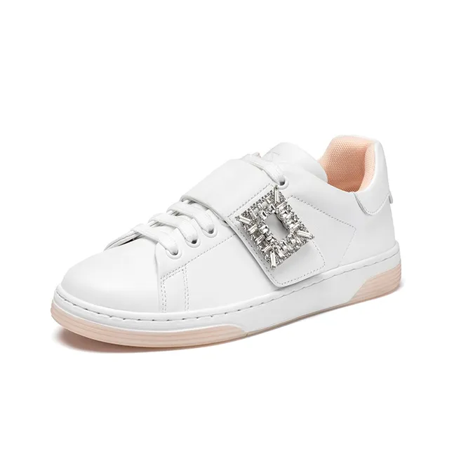 ZSAZSAZSU Skateboard Shoes Women's Low-Top Pink-1