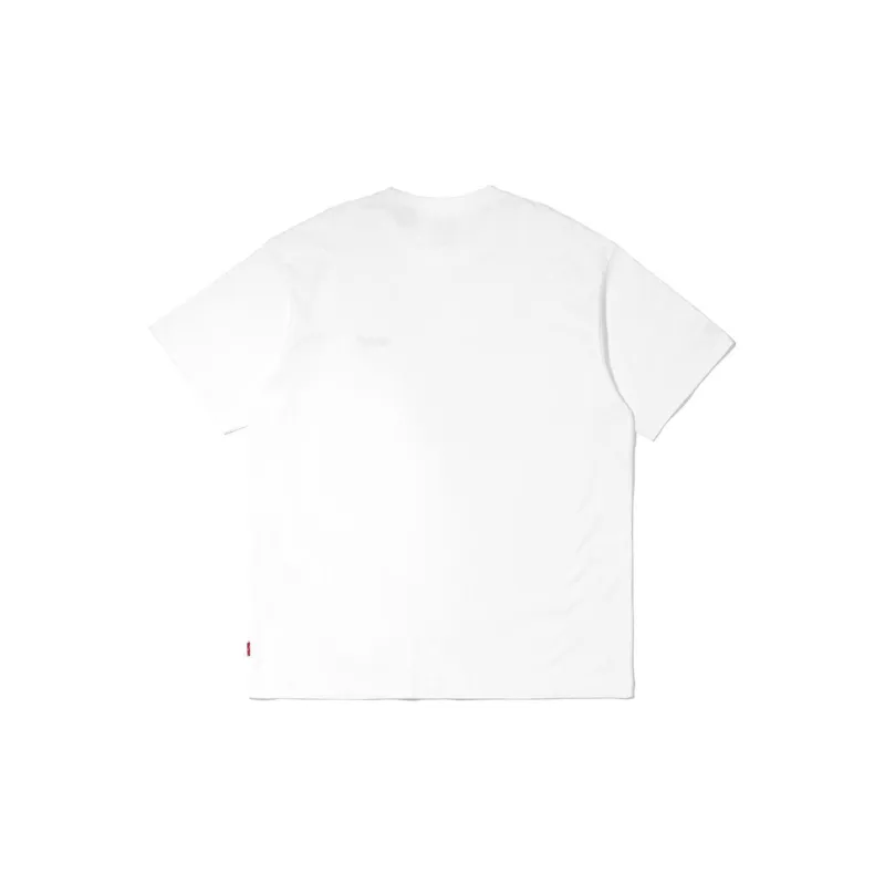 Levis T Shirts Unisex White-1