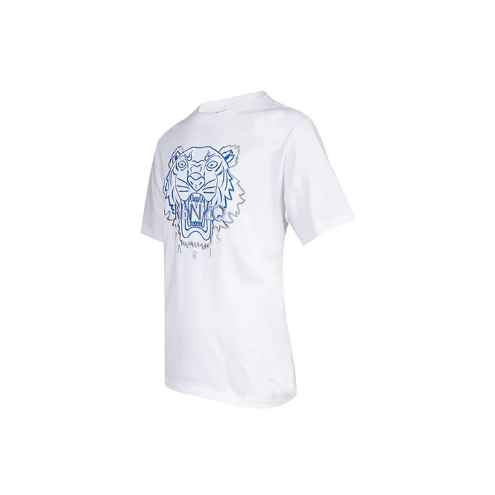 KENZO Tiger Embroidered T-Shirt-2