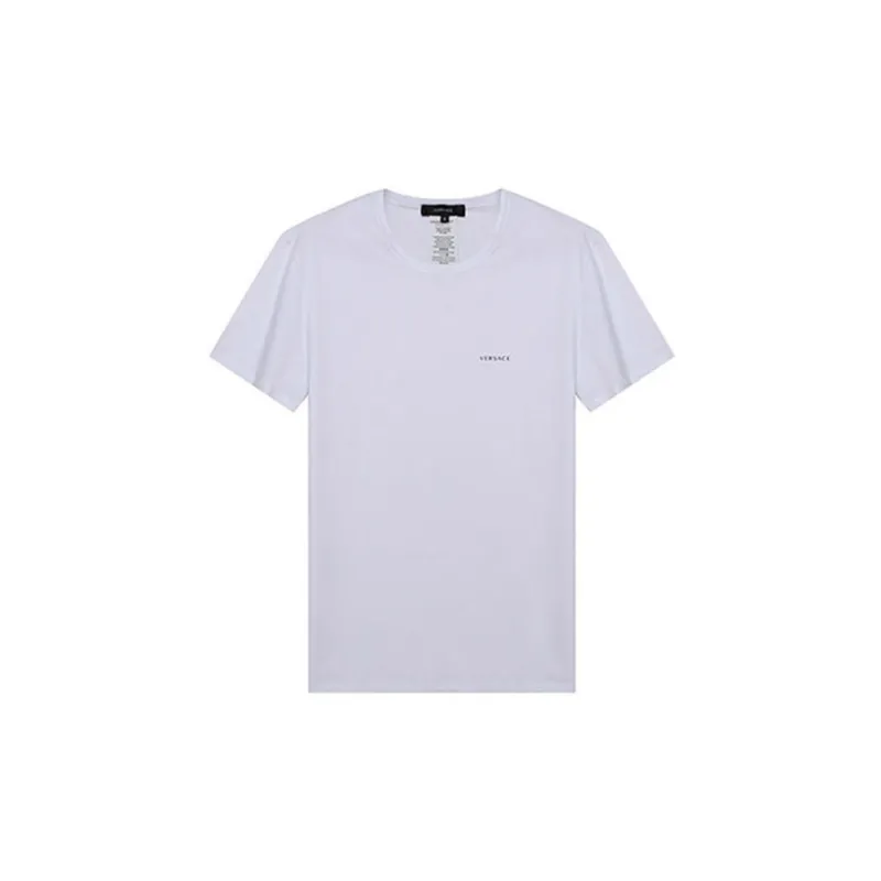 VERSACE T Shirts Men 2 Pack White/Dark Blue-3