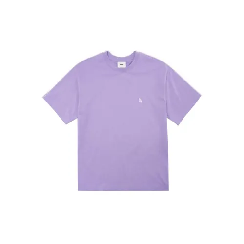 MLB Base Logo T-Shirts Unisex Purple