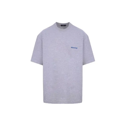 Balenciaga BB Text Logo Print Oversized T-shirt 