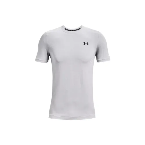 Under Armour Rush T-Shirts Men Halo Gray