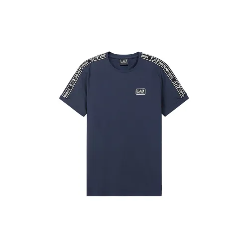 EMPORIO ARMANI EA7 T-Shirts Men Navy