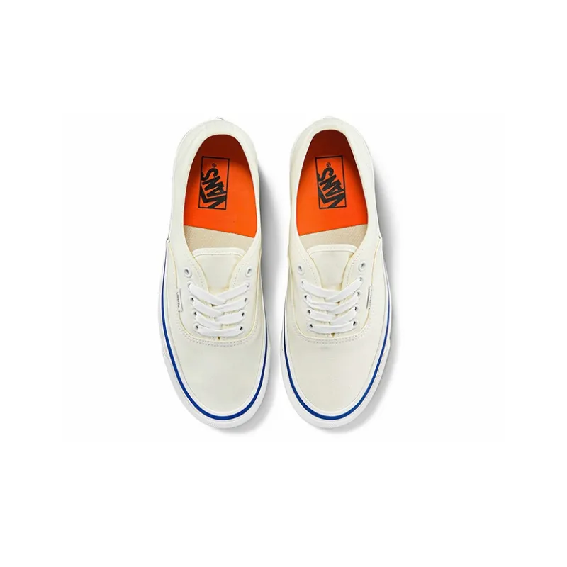 Vans Authentic 44 Deck Dx Retro Casual Skateboarding Shoes Unisex White-2