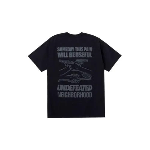 Neighborhood X UNDEFEATED T-Shirts Unisex Black