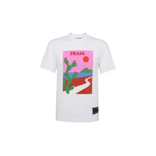 PRADA T-Shirts Men White