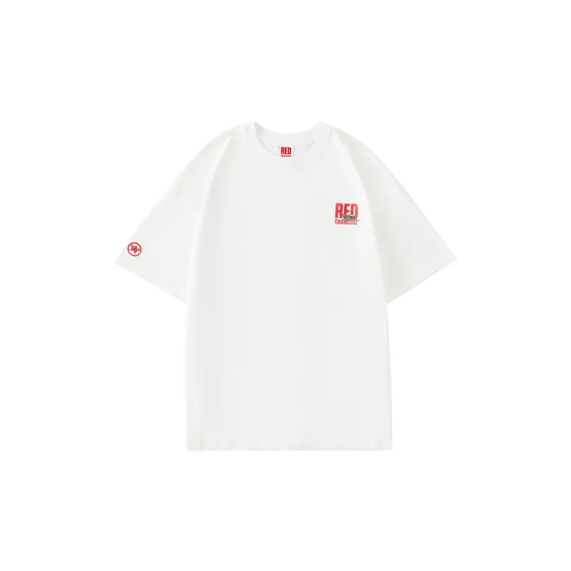 REDCHARCOAL T-Shirt Unisex White-1