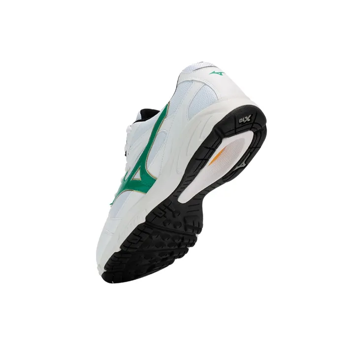 Mizuno Running Shoes Men Low Top White/Green-3