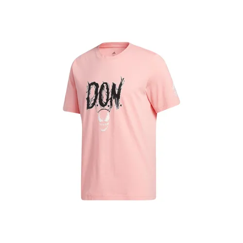 Marvel X Adidas Marvel Collaboration T-Shirts Unisex Pink