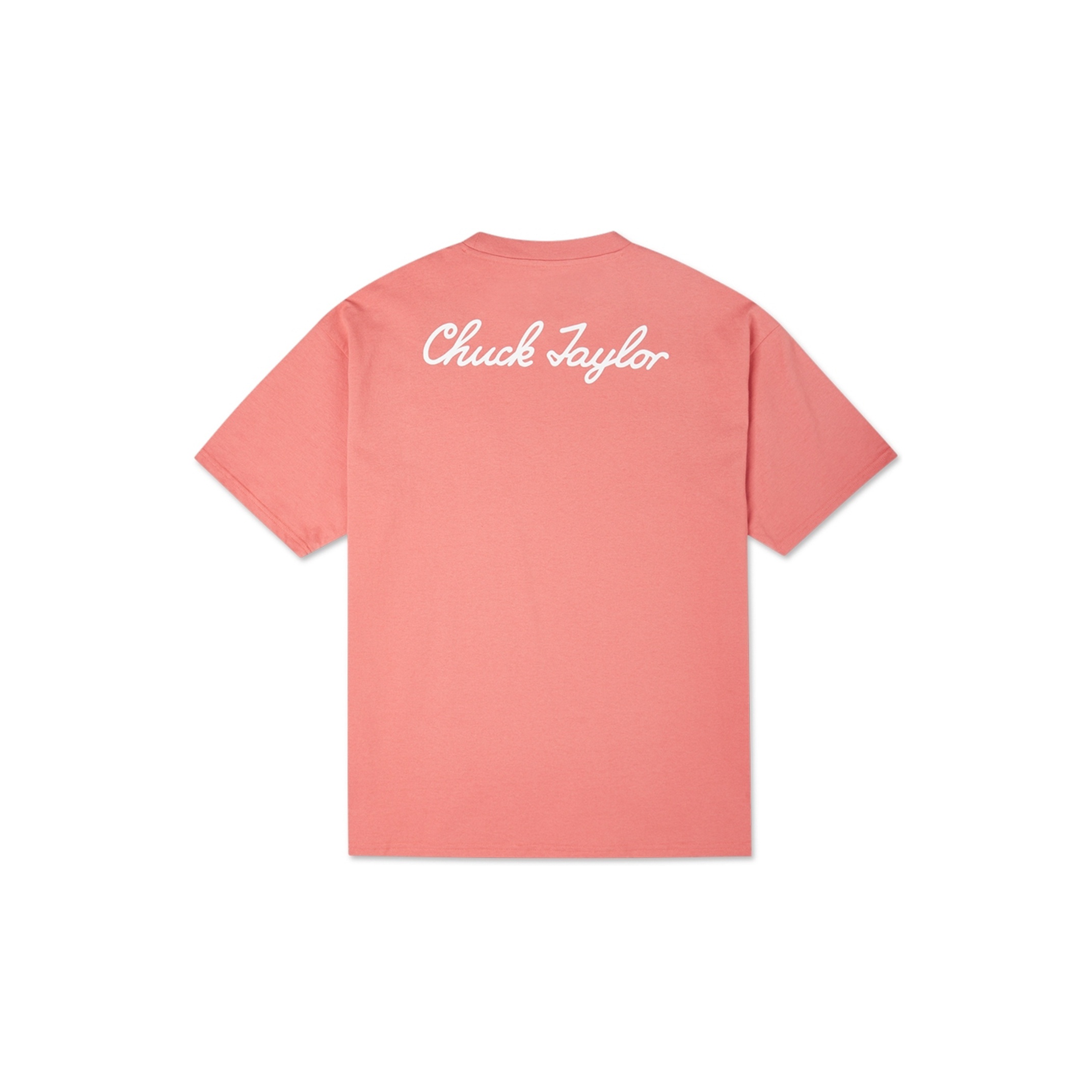 Chuck taylor t shirt pink on sale