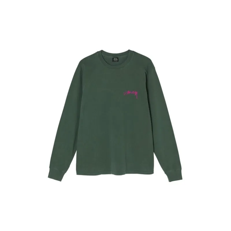 Stussy Sphinx Pigment Dyed Long Sleeve Tee-7