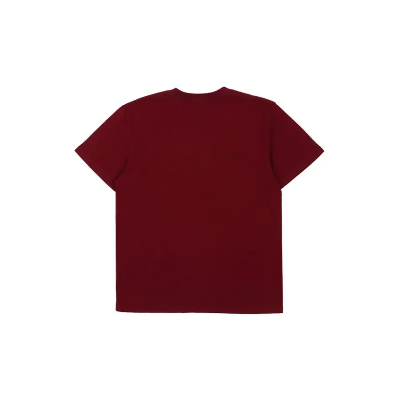 Thrasher T-Shirt Japan Version Unisex Burgundy-1