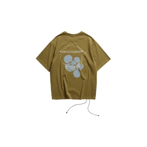 FLOAT T-Shirts Unisex Olive Green