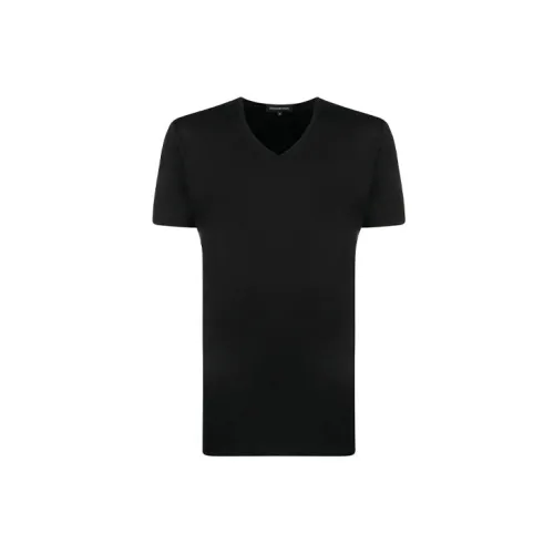 Ermenegildo Zegna T-Shirts Men Black