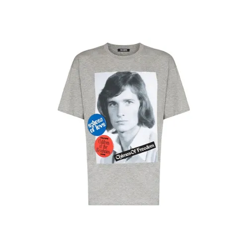 RAF SIMONS T-Shirts Men Gray