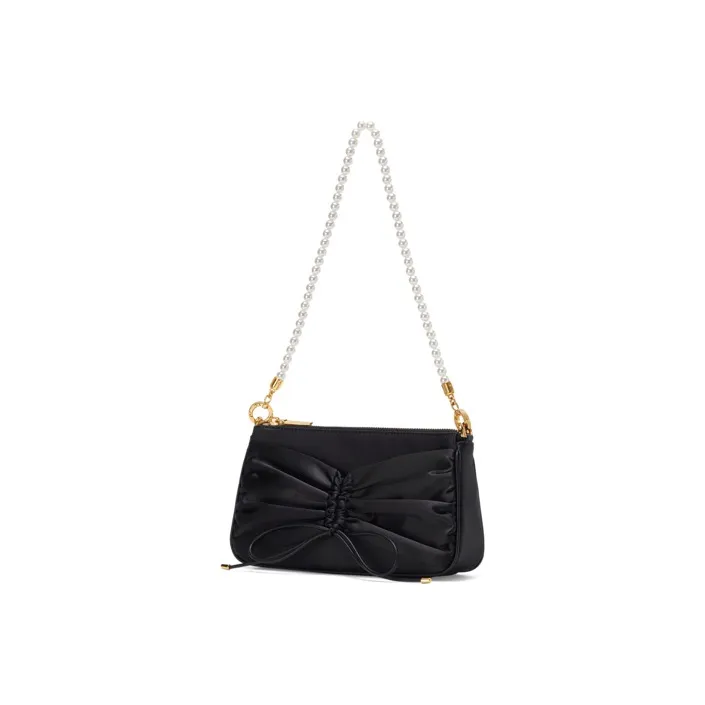 CHARLES&KEITH PU Small CK Bag Shoulder Bag Women's Black/Beige/Multi Composite Color-2