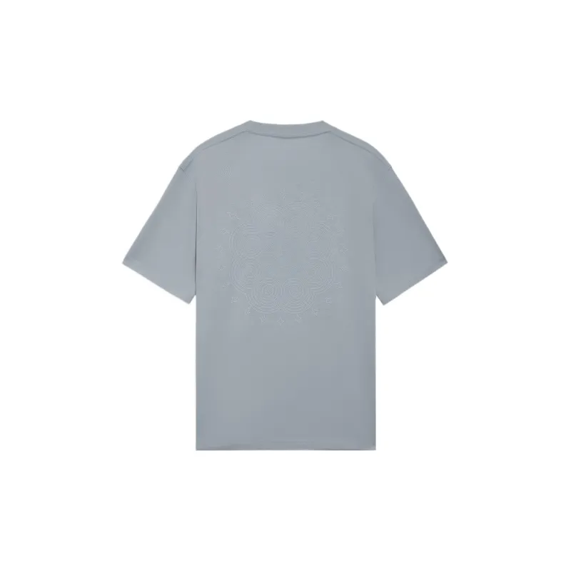 LiNing T Shirts Unisex Mist Blue-1