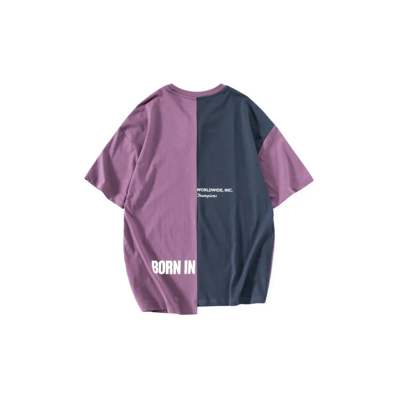 Everlast T-Shirt Unisex Dark Gray Purple-1