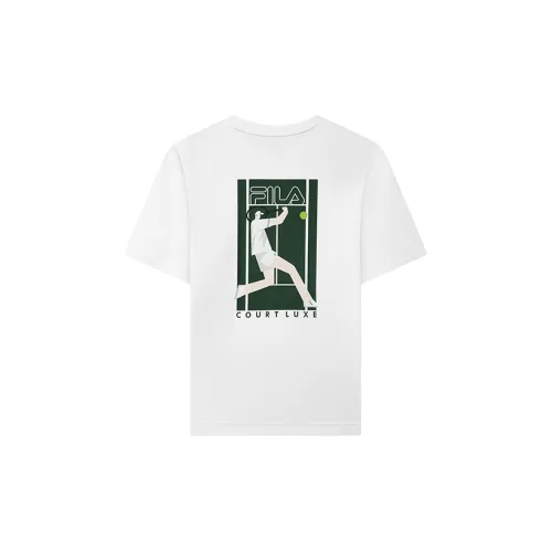 FILA Athletics T-Shirts Men Jade White