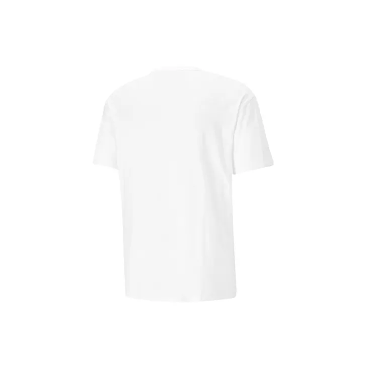 PUMA Rebel T Shirts Men White-1
