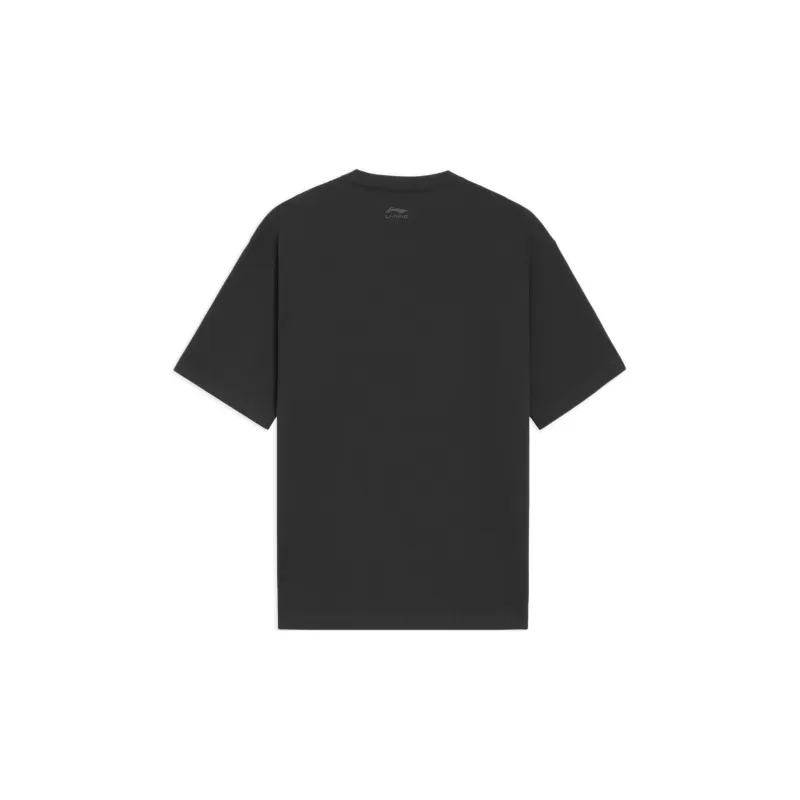 LiNing Sports Trend Series T Shirt Unisex Black-1