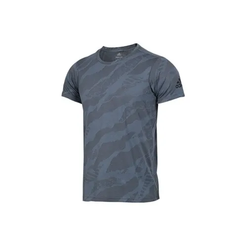 Adidas T-Shirts Men Original Asphalt Gray