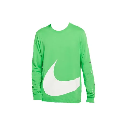 Nike T-Shirts Men Light Green