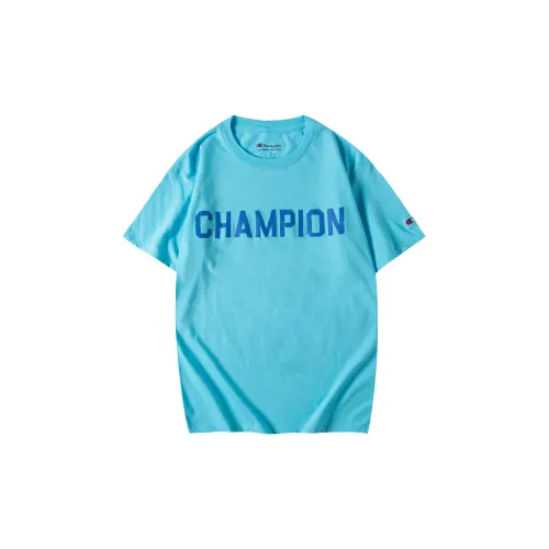 Champion T-Shirts Unisex Sky Blue