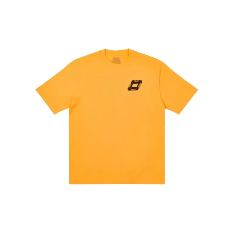 PALACE T-Shirts Unisex Yellow-1