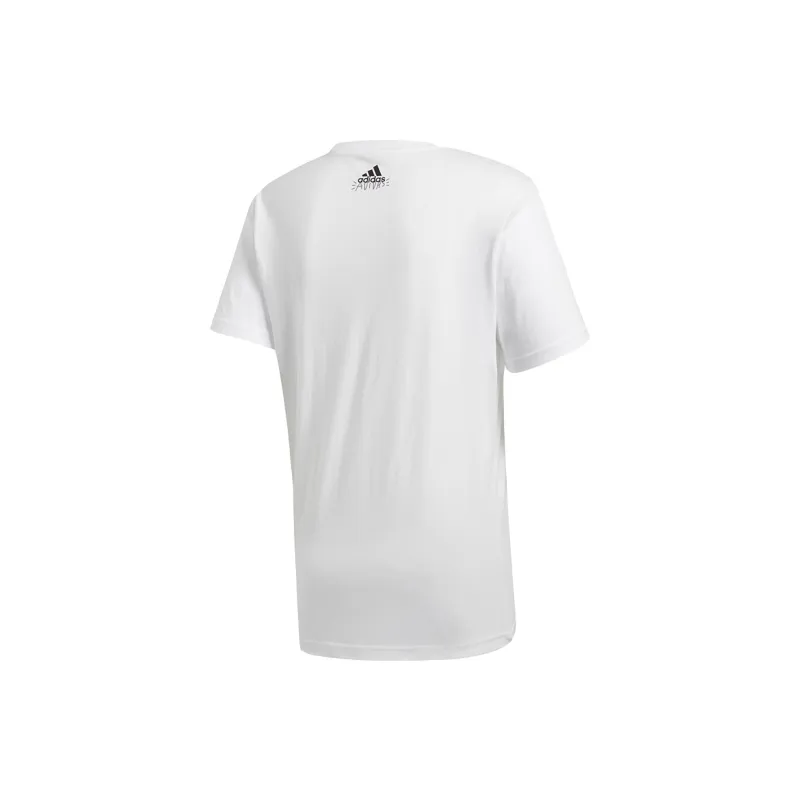 Adidas T Shirts Men White-1