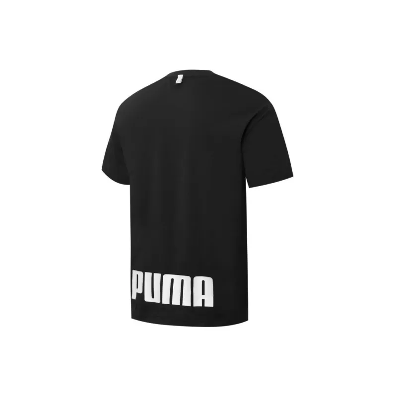 PUMA T Shirts Unisex Black-1