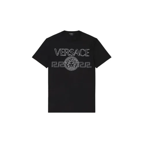 VERSACE T-Shirts Men Black