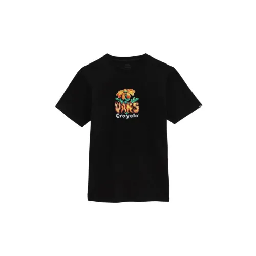 Crayola Vans X Crayola Hot Flower T-Shirts Men Black