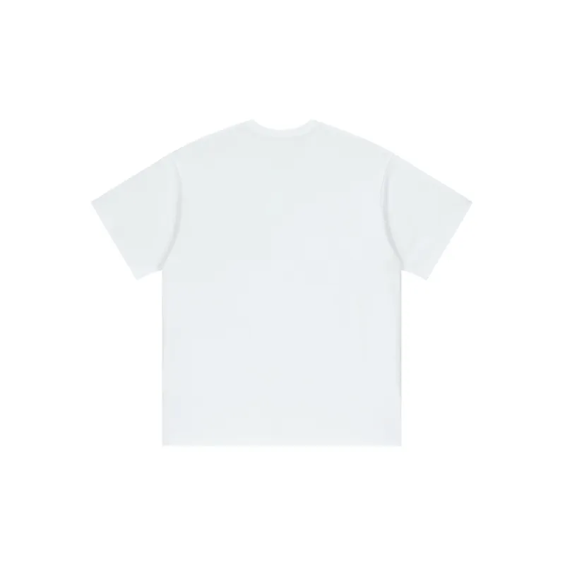 AIRWAY Straight T-Shirt Unisex White-1