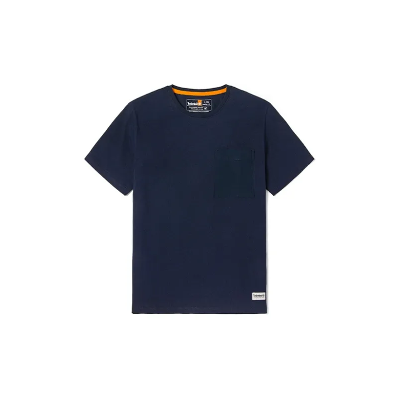 Timberland T Shirt Men's Dark Sapphire-1