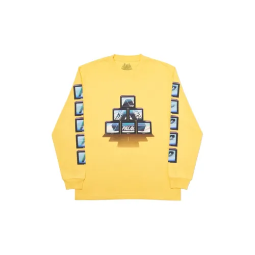 PALACE T-Shirts Unisex Yellow