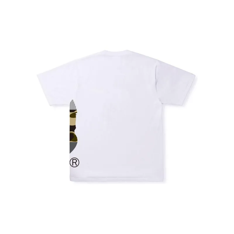 Bape Military Crazy Side Big Ape Head Tee-1