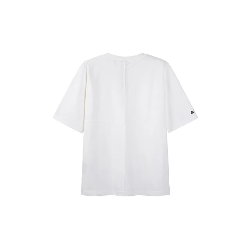 RICKYOUNG Straight T-Shirt Unisex White-1