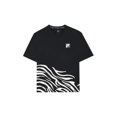 3.1 Phillip Lim X FILA 3.1 Phillip Lim Collaboration Collection T-Shirts Men Jet Black