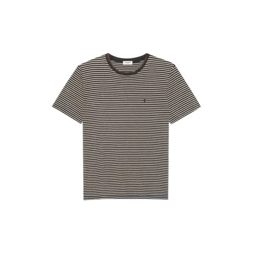 SAINT LAURENT T-Shirts Men Black