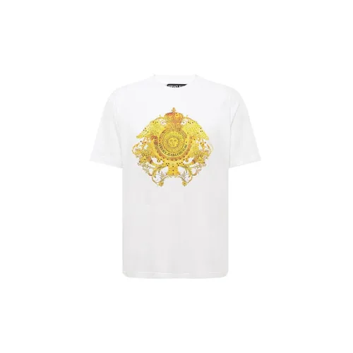 VERSACE JEANS COUTURE T-Shirts Men White