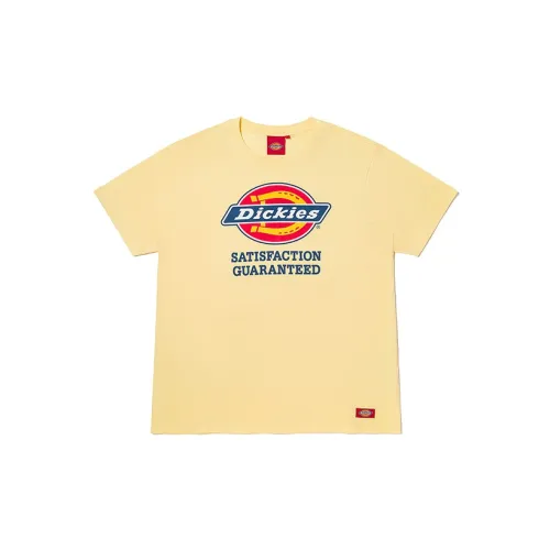 Dickies T-Shirts Unisex Light Golden Yellow