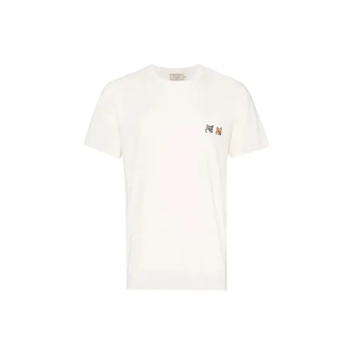 Maison Kitsune Man Cotton Logo T-Shirt 