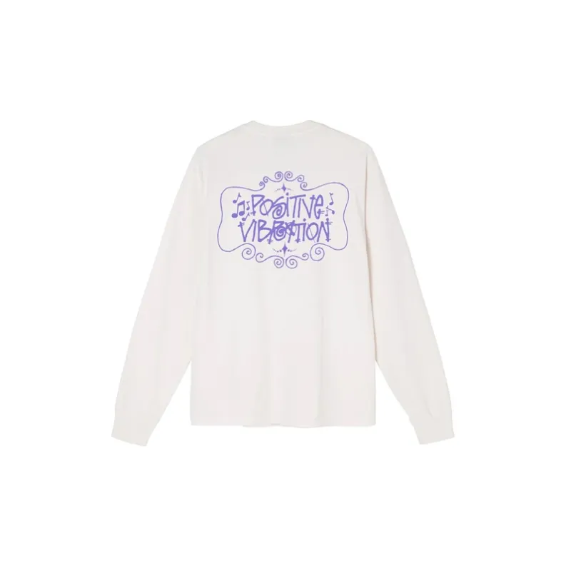 Stussy Positive Vibration Pigment Dyed L/S T shirt-3