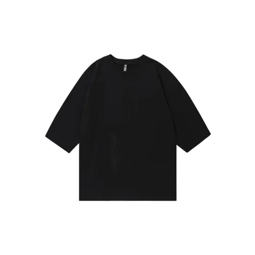 YAKKY PANG T-Shirts Unisex Black