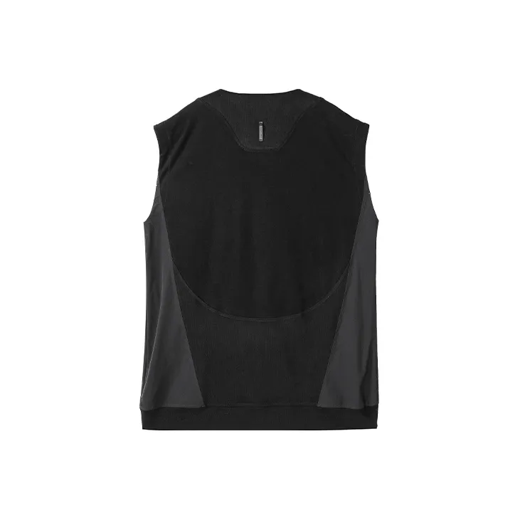 NORVINCY Comfortable And Breathable Sweat Wicking Solid Color 100% Cotton Sleeveless T Shirt Men's-3