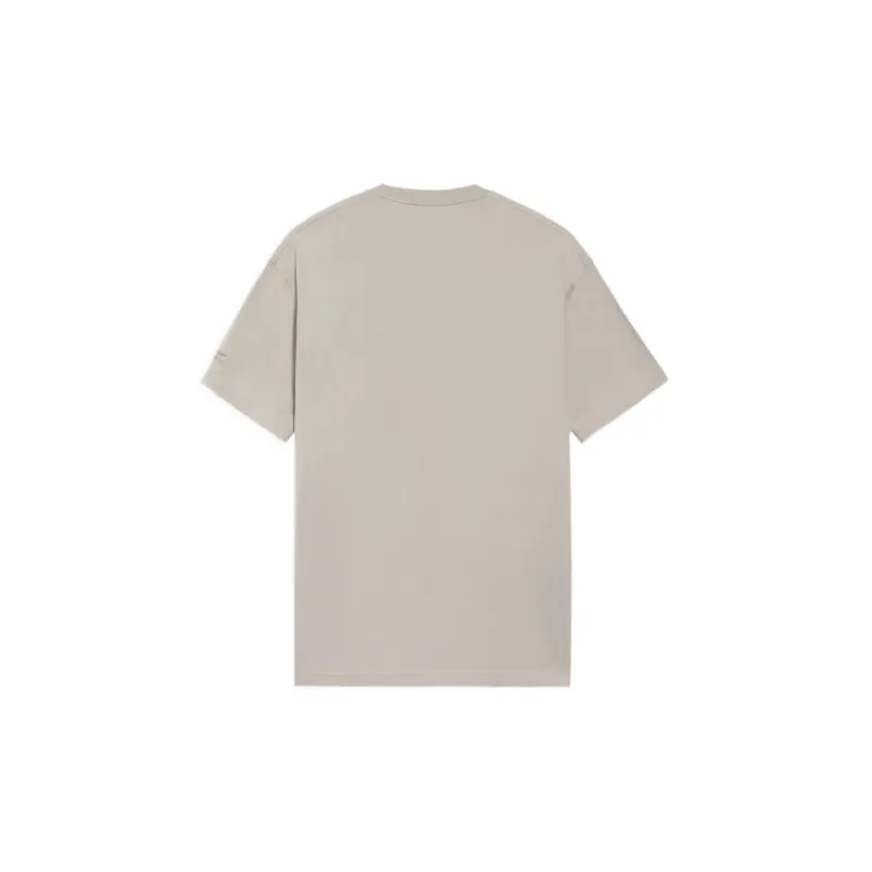 LiNing Sports Fashion Collection T Shirt Unisex Gray Linen-1